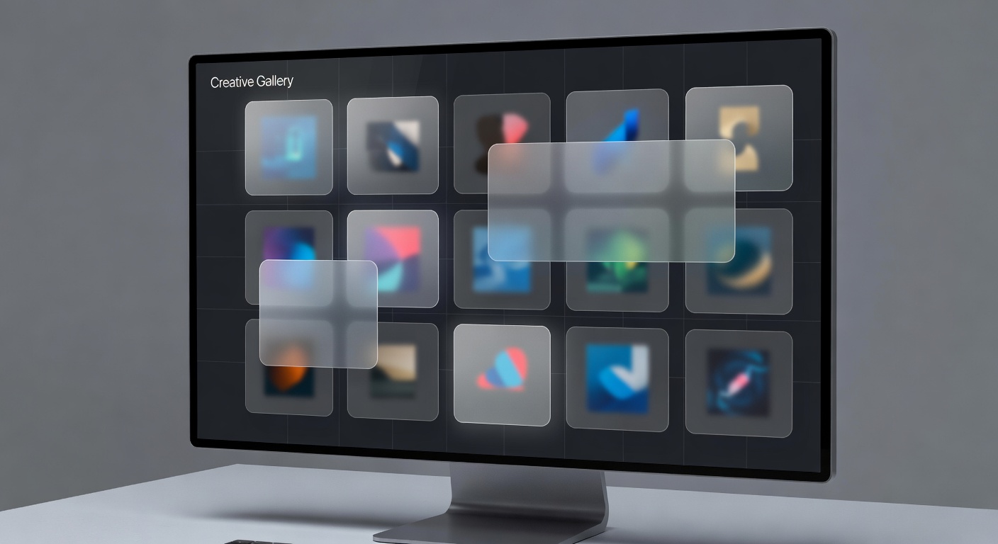 High fidelity UI mockup display